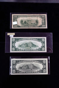 Old banknotes, Texican Rare Coin, Tyler, Texas